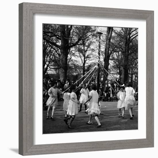 Maypole Dance, 1924-Science Source-Framed Giclee Print