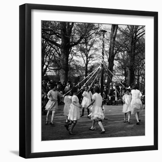 Maypole Dance, 1924-Science Source-Framed Giclee Print