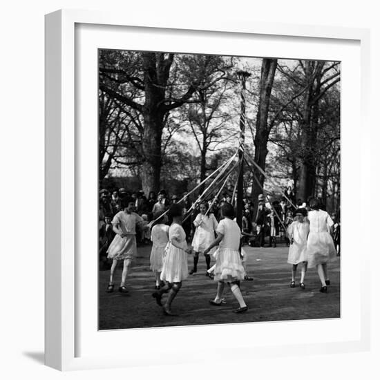 Maypole Dance, 1924-Science Source-Framed Giclee Print