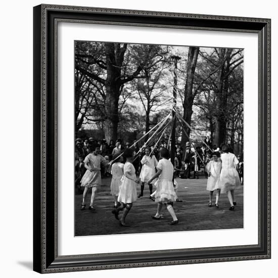 Maypole Dance, 1924-Science Source-Framed Giclee Print