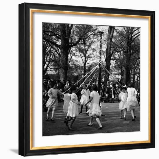 Maypole Dance, 1924-Science Source-Framed Giclee Print