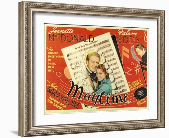 Maytime, 1937-null-Framed Art Print