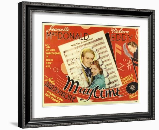 Maytime, 1937-null-Framed Art Print