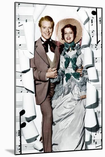 MAYTIME, from left: Nelson Eddy, Jeanette MacDonald, 1937-null-Mounted Photo