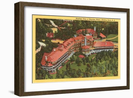 Mayview Manor, Blowing Rock, North Carolina-null-Framed Art Print