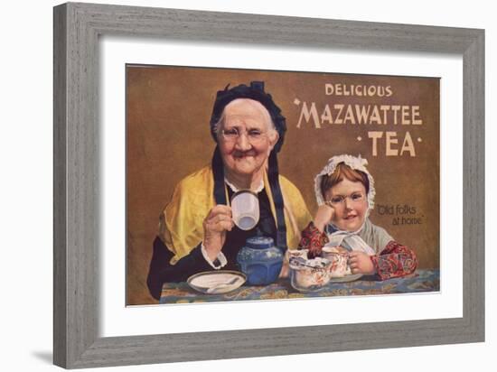 Mazawattee, Tea, UK, 1890-null-Framed Giclee Print