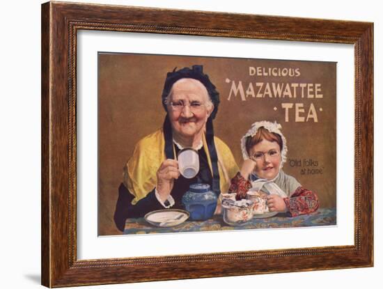 Mazawattee, Tea, UK, 1890-null-Framed Giclee Print