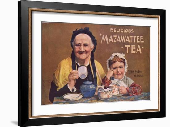 Mazawattee, Tea, UK, 1890-null-Framed Giclee Print