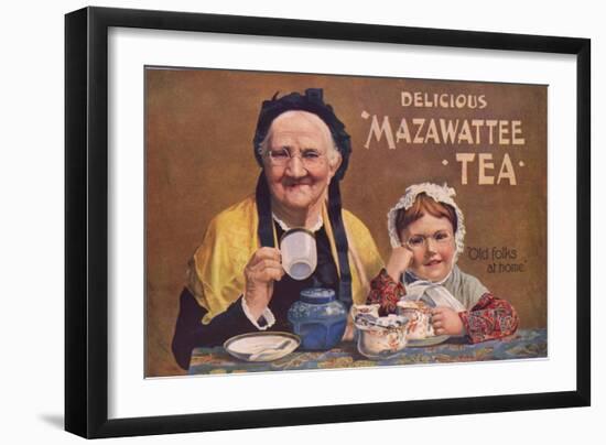 Mazawattee, Tea, UK, 1890-null-Framed Giclee Print