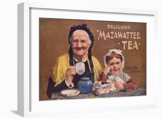 Mazawattee, Tea, UK, 1890-null-Framed Giclee Print