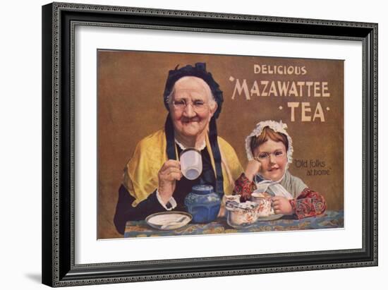 Mazawattee, Tea, UK, 1890-null-Framed Giclee Print