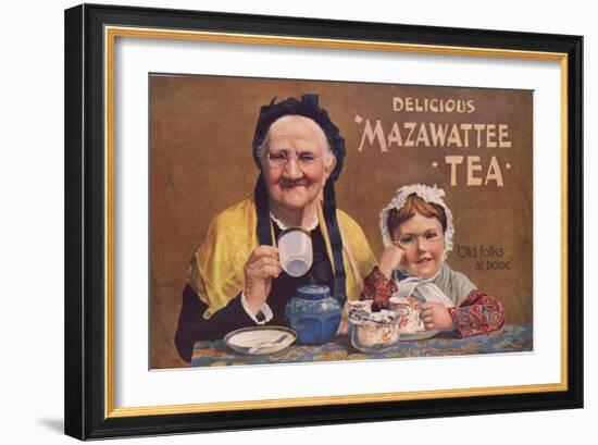 Mazawattee, Tea, UK, 1890-null-Framed Giclee Print