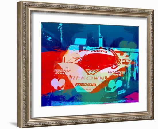 Mazda Le Mans-NaxArt-Framed Art Print