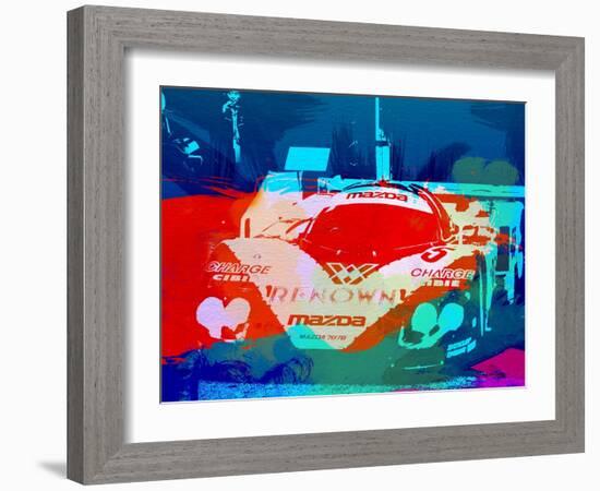 Mazda Le Mans-NaxArt-Framed Art Print