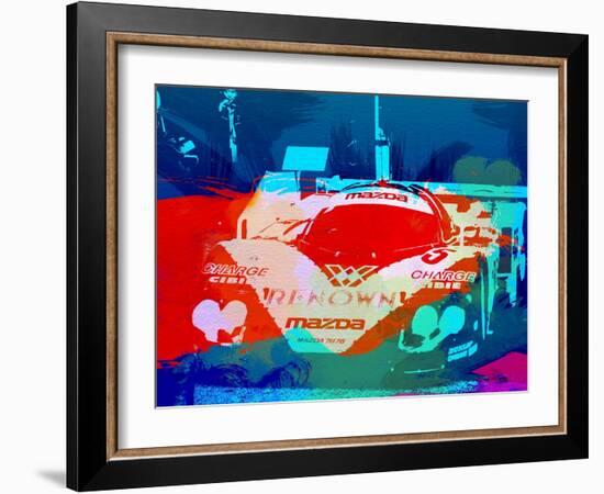 Mazda Le Mans-NaxArt-Framed Art Print