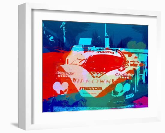 Mazda Le Mans-NaxArt-Framed Art Print