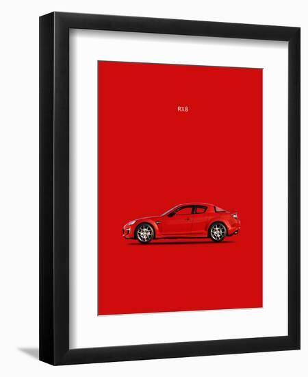 Mazda RX8-Mark Rogan-Framed Art Print