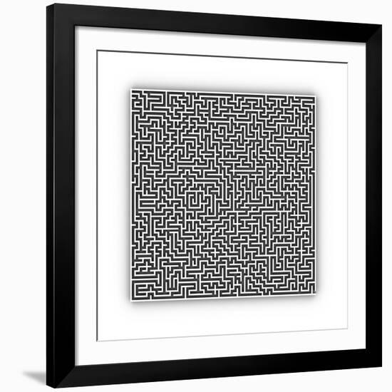 Maze, Computer Artwork-PASIEKA-Framed Photographic Print