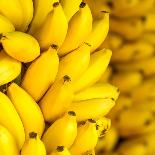 Bunch of Ripe Bananas Background-mazzzur-Photographic Print