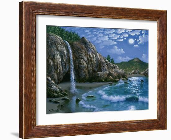 Mc Way Cove - Big Sur-Eduardo Camoes-Framed Giclee Print