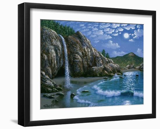 Mc Way Cove - Big Sur-Eduardo Camoes-Framed Giclee Print