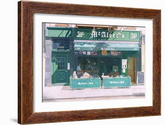 McAteer's80th and Amsterdam Avenue, N.Y.C, 2006-Anthony Butera-Framed Giclee Print