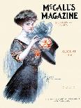 1917 McCall's Cover Butterflies-McCalls-Art Print