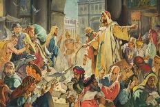 Jesus Removing the Money Lenders from the Temple-McConnell-Giclee Print
