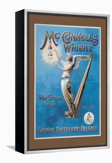 Mcconnell's Whisky-Howard Davie-Framed Stretched Canvas