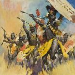 Zulu Warriors-McConnell-Giclee Print