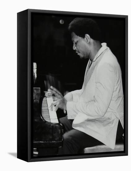 Mccoy Tyner Performing at the Newport Jazz Festival, Ayresome Park, Middlesbrough, July 1978-Denis Williams-Framed Premier Image Canvas