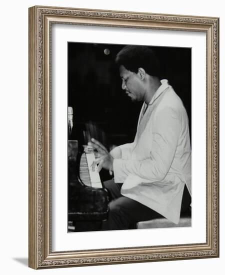Mccoy Tyner Performing at the Newport Jazz Festival, Ayresome Park, Middlesbrough, July 1978-Denis Williams-Framed Photographic Print
