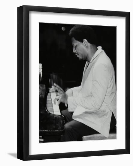 Mccoy Tyner Performing at the Newport Jazz Festival, Ayresome Park, Middlesbrough, July 1978-Denis Williams-Framed Photographic Print