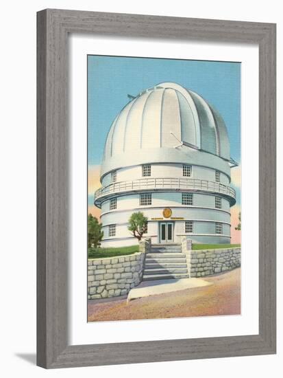 McDonald Observatory, Austin, Texas-null-Framed Art Print