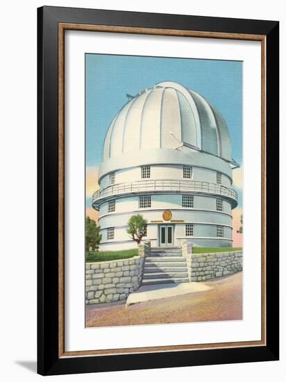 McDonald Observatory, Austin, Texas-null-Framed Art Print