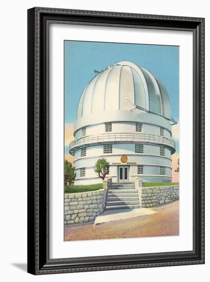 McDonald Observatory, Austin, Texas-null-Framed Art Print