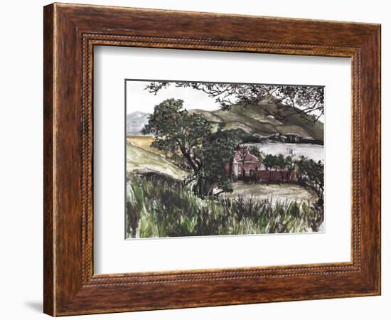 McDonald’s Farm-Kara Smith-Framed Art Print