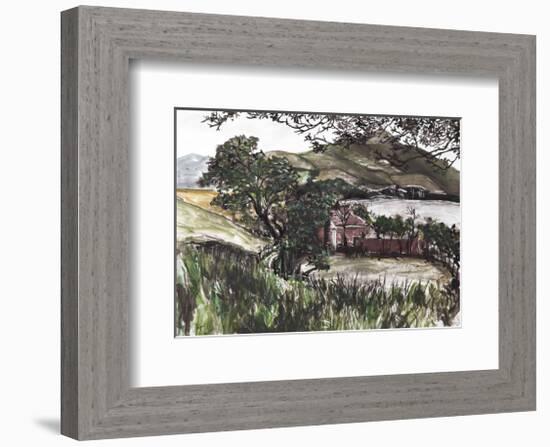 McDonald’s Farm-Kara Smith-Framed Art Print