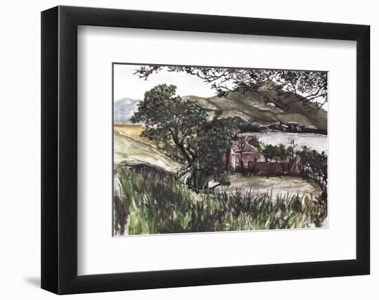 McDonald’s Farm-Kara Smith-Framed Art Print