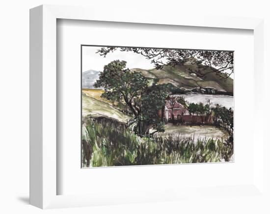 McDonald’s Farm-Kara Smith-Framed Art Print