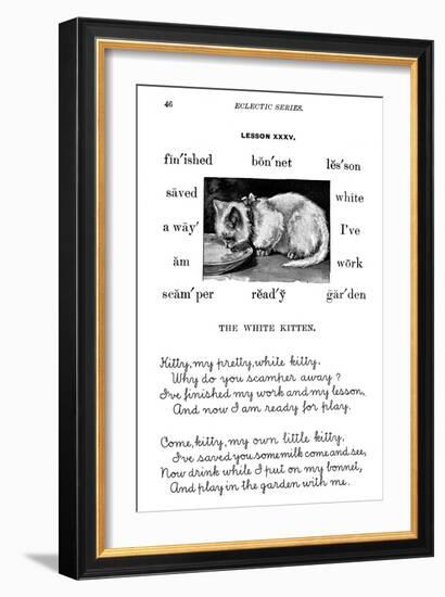 McGuffey's Reader, 1879-null-Framed Giclee Print