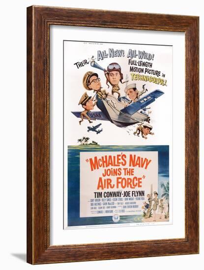 Mchale's Navy Joins the Air Force, 1965-null-Framed Premium Giclee Print