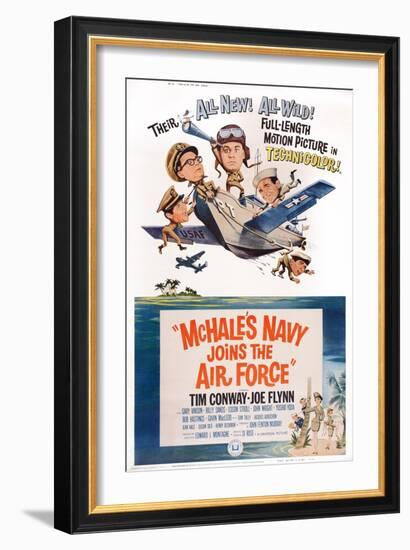 Mchale's Navy Joins the Air Force, 1965-null-Framed Premium Giclee Print