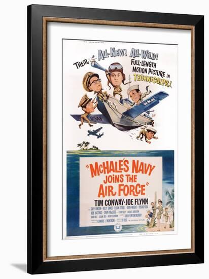 Mchale's Navy Joins the Air Force, 1965-null-Framed Art Print