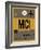 MCI Kansas City Luggage Tag 1-NaxArt-Framed Art Print