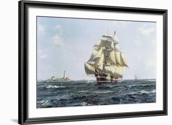 McKay Clipper 'Anglo-American'-Roy Cross-Framed Giclee Print