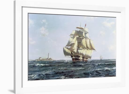 McKay Clipper 'Anglo-American'-Roy Cross-Framed Giclee Print