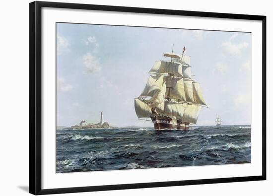 McKay Clipper 'Anglo-American'-Roy Cross-Framed Giclee Print