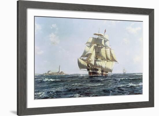 McKay Clipper 'Anglo-American'-Roy Cross-Framed Giclee Print