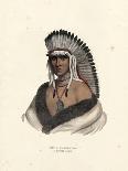 An Ioway Chief-McKenney & Hall-Framed Stretched Canvas
